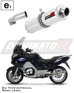 R1200RT Homologated Exhaust Schalldämpfer RUND 2010 - 2013
