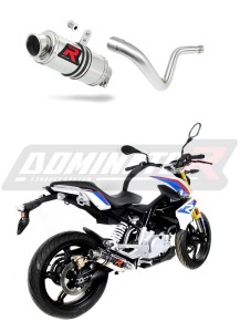 BMW G310R 2016 - 2022 Schalldämpfer Auspuff GP1 + dB killer medium