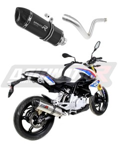 BMW G310R 2016 - 2022 Schalldämpfer Auspuff HP1 BLACK + dB killer medium