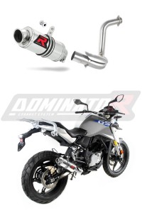 BMW G310GS 2016 - 2024 Schalldämpfer Auspuff GP1 + dB killer medium
