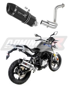 BMW G310GS 2016 - 2024 Schalldämpfer Auspuff HP1 BLACK + dB killer medium
