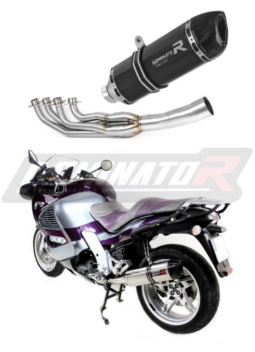 BMW K1200RS 1997 - 2000 EXHAUST Collector Manifold Full System Muffler Auspuff Sportauspuff Silencer Echappement Silencieux Scarico Scarichi Escape Wydech Tłumik HP1 BLACK Dominator Exhaust System x