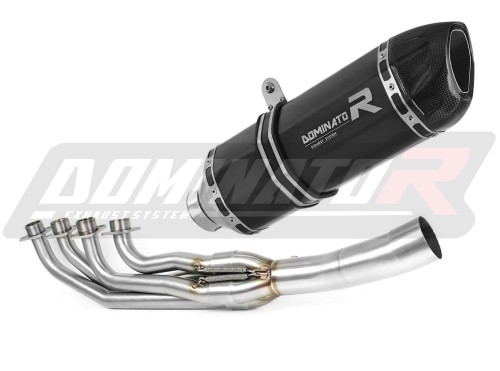 complete exhaust system with muffler DOMINATOR Full System HP1 BLACK fits to BMW K1200GT 2003  2005 2