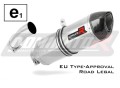 Auspuff Schalldämpfer DOMINATOR homologiert HP1 passend für F800GS Adventure 2008  2017 3