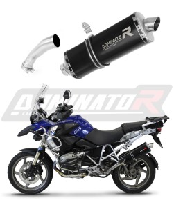 BMW R1200GS Adventure 2004 - 2009 Schalldämpfer Auspuff P7 BLACK + dB killer medium