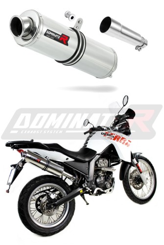 Terra Adventure 125 Exhaust Derbi Muffler Auspuff Sportauspuff Silencer Echappement Silencieux Scarico Scarichi Escape Wydech Tłumik ROUND 2008 - 2015 Dominator x