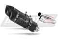 Ducati MONSTER 695 2006 - 2008 EXHAUST Muffler Auspuff Sportauspuff Silencer Echappement Silencieux Scarico Scarichi Escape Wydech Tłumik HP1 BLACK Dominator Exhaust System x
