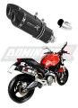 Ducati MONSTER 696 2008 - 2014 EXHAUST Muffler Auspuff Sportauspuff Silencer Echappement Silencieux Scarico Scarichi Escape Wydech Tłumik HP1 BLACK Dominator Exhaust System x