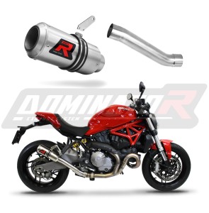 Ducati MONSTER 821 2018 - 2021 Schalldämpfer Auspuff GP + dB killer medium