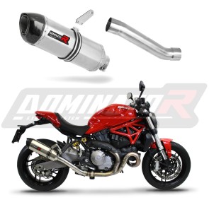 Ducati MONSTER 821 2018 - 2021 Schalldämpfer Auspuff HP1 + dB killer medium