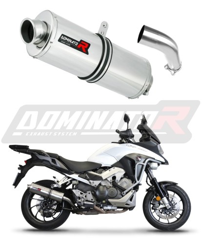 exhaust muffler DOMINATOR OV fits to Honda VFR 800 X Crossrunner 2015  2021 8