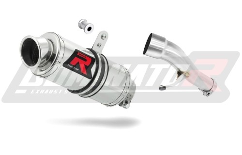 Auspuff Schalldämpfer DOMINATOR GP1 passend für Honda CB 500 1993  2003 3