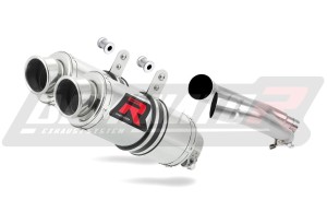 Honda CBF 1000 2006 - 2009 Schalldämpfer Auspuff GP1 + dB killer medium