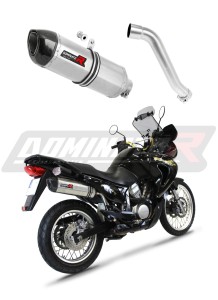 Honda XL 650 V TRANSALP 2001 - 2007 Schalldämpfer Auspuff HP1 + dB killer medium