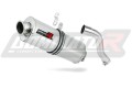 Auspuff Schalldämpfer DOMINATOR OV passend für Honda XL 700 V TRANSALP 2008  2014 3