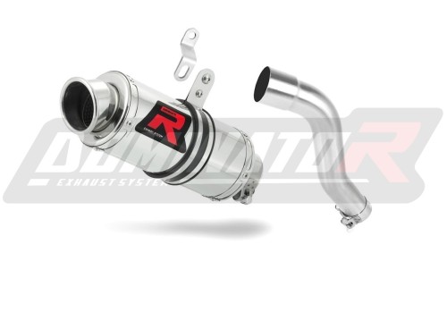 Auspuff Schalldämpfer DOMINATOR GP1 passend für Honda XL 700 V TRANSALP 2008  2014 3