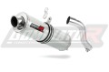 Auspuff Schalldämpfer DOMINATOR rund passend für Honda XL 700 V TRANSALP 2008  2014 3