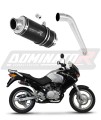 Honda XL 125 V VARADERO 2001 - 2006   motorcycle Exhaust Muffler Auspuff Sportauspuff Silencer Echappement Silencieux Scarico Scarichi Escape Wydech Tłumik GP1 BLACK  Dominator x
