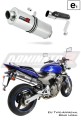 Auspuff Schalldämpfer DOMINATOR homologiert OVAL passend für CB 600F HORNET 2003  2006 5