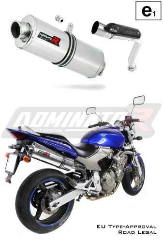 Auspuff Schalldämpfer DOMINATOR homologiert OVAL passend für CB 600F HORNET 2003  2006 5