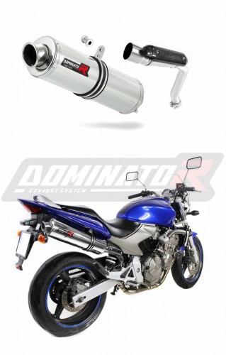 Auspuff Schalldämpfer DOMINATOR rund passend für Honda CB 600F HORNET 2003  2006 5
