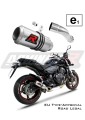 CB 600 F Exhaust HONDA Homologated EC Type approval  Street legal Approval Certificate Muffler Auspuff Sportauspuff Silencer Echappement Silencieux Scarico Scarichi Escape Wydech Tłumik GP 2007 - 2013 Dominator x