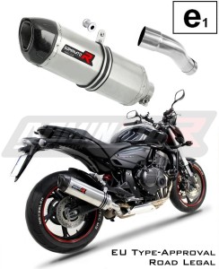 CB 600F HORNET Homologated EXHAUST Schalldämpfer HP1 2007 - 2013