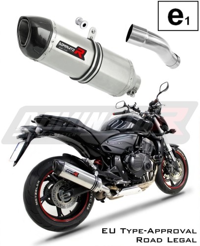 Auspuff Schalldämpfer DOMINATOR homologiert HP1 passend für CB 600F HORNET 2007  2013 6