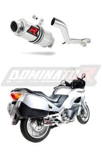 Honda NT 650 V DEAUVILLE RC47 1998 - 2005 Schalldämpfer Auspuff GP1 + dB killer medium