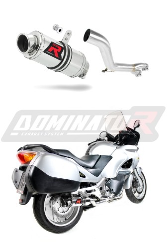 Auspuff Schalldämpfer DOMINATOR GP1 passend für Honda NT 650 V DEAUVILLE RC47 1998  2005 5
