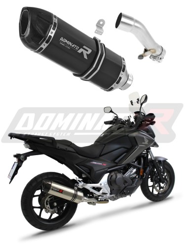 Auspuff Schalldämpfer DOMINATOR HP1 schwarz passend für Honda NC 700 / 750 S 2012  2020 3