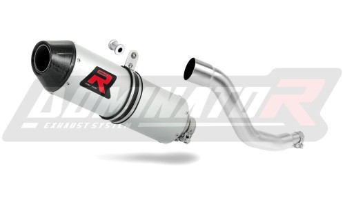Auspuff Schalldämpfer DOMINATOR MX2 passend für Honda XR 125 L 2003  2013 3