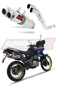 Honda NX 650 DOMINATOR RD02 1988 - 1994 Schalldämpfer Auspuff GP1 + dB killer medium