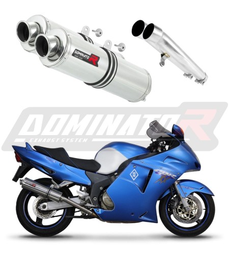 wydech tłumik DOMINATOR Okrągły pasujący do motocykla Honda CBR 1100 XX 1996 - 2006 6