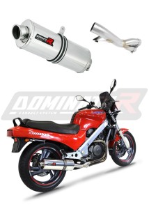 Honda NTV 650 REVERE 1988 - 1997 Schalldämpfer Auspuff OV + dB killer medium