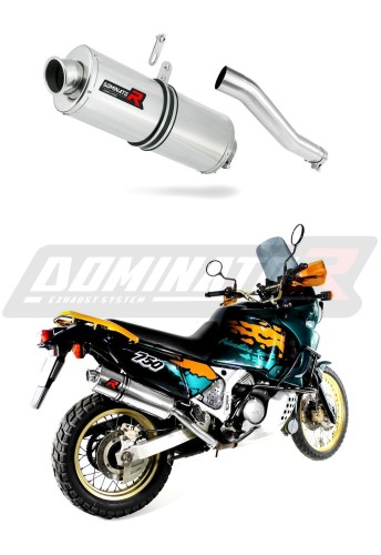 Auspuff Schalldämpfer DOMINATOR OV passend für Honda XRV 750 AFRICA TWIN RD07 1993  1995 5