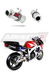 Honda CBR 900RR Fireblade SC33 1996 - 1999 Schalldämpfer Auspuff GP1 + dB killer medium
