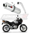 XL 125 V VARADERO EXHAUST Honda Muffler Auspuff Sportauspuff Silencer Echappement Silencieux Scarico Scarichi Escape Wydech Tłumik OVAL 2007 - 2012 Dominator x