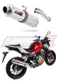 Auspuff Schalldämpfer DOMINATOR rund passend für Honda CB 500 F 2016  2019 5
