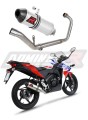 CBR 125 R EXHAUST Honda Full System Muffler Auspuff Sportauspuff Silencer Echappement Silencieux Scarico Scarichi Escape Collector Manifold Wydech Tłumik HP3 2011 - 2018 DOMINATOR x
