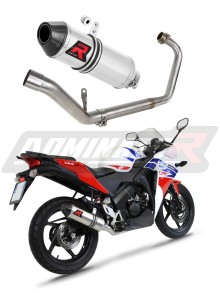 Honda CBR 150 R 2011 - 2016 Full Exhaust System Collector Silencer HP3 + dB killer medium