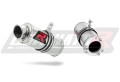 Auspuff Schalldämpfer DOMINATOR GP1 passend für Kawasaki ZX9R 1998  2002 3