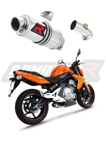 exhaust muffler DOMINATOR GP1 fits to Kawasaki ER  6 N / F 650 2006  2008 6