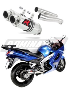 Kawasaki ZZR 1200 2002 - 2005 Schalldämpfer Auspuff GP1 + dB killer medium