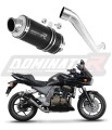 Auspuff Schalldämpfer DOMINATOR GP1 schwarz passend für Kawasaki Z750 2004  2006 6