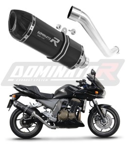Kawasaki Z750 2004 - 2006 Schalldämpfer Auspuff HP1 BLACK + dB killer medium