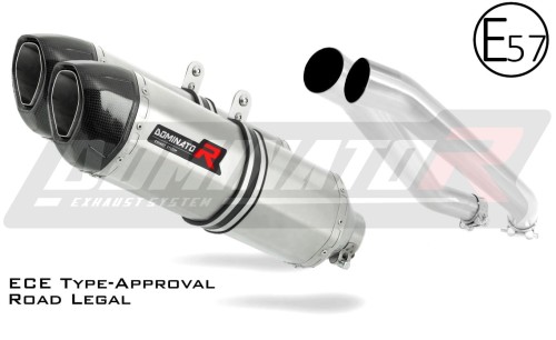 exhaust muffler DOMINATOR homologated road legal HP1 fits to Z1000 2003  2006 5