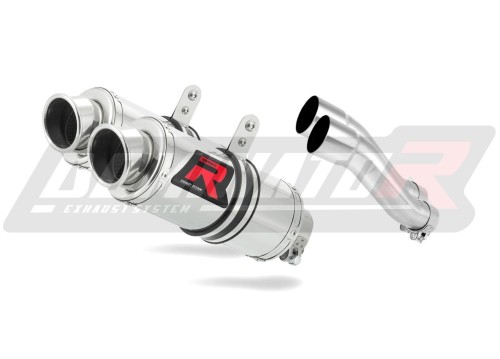 Auspuff Schalldämpfer DOMINATOR GP1 passend für Kawasaki GPZ 500 1987  2003 3