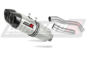 Kawasaki Z1000 2007 - 2009 Schalldämpfer Auspuff HP1 + dB killer medium