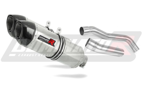 Auspuff Schalldämpfer DOMINATOR HP1 passend für Kawasaki Z1000 2007  2009 3